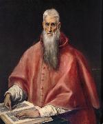 El Greco St.Jerome oil on canvas